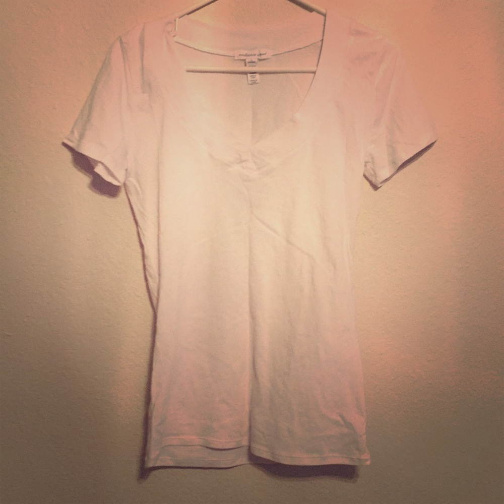 🖤6 for $18🖤 Large basic white T-shirt
